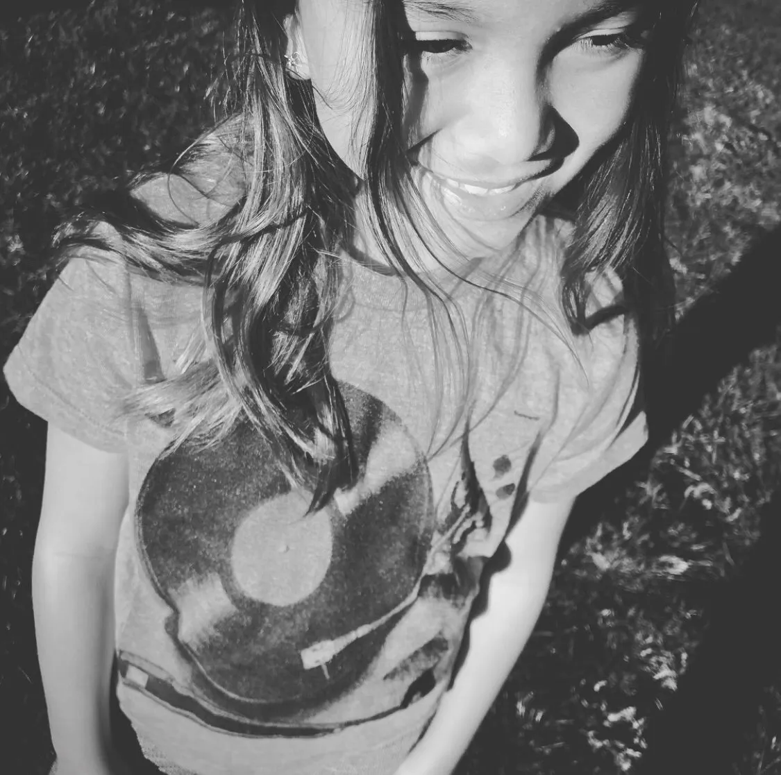 "Record LOVE" Kids super soft-Blend Tee