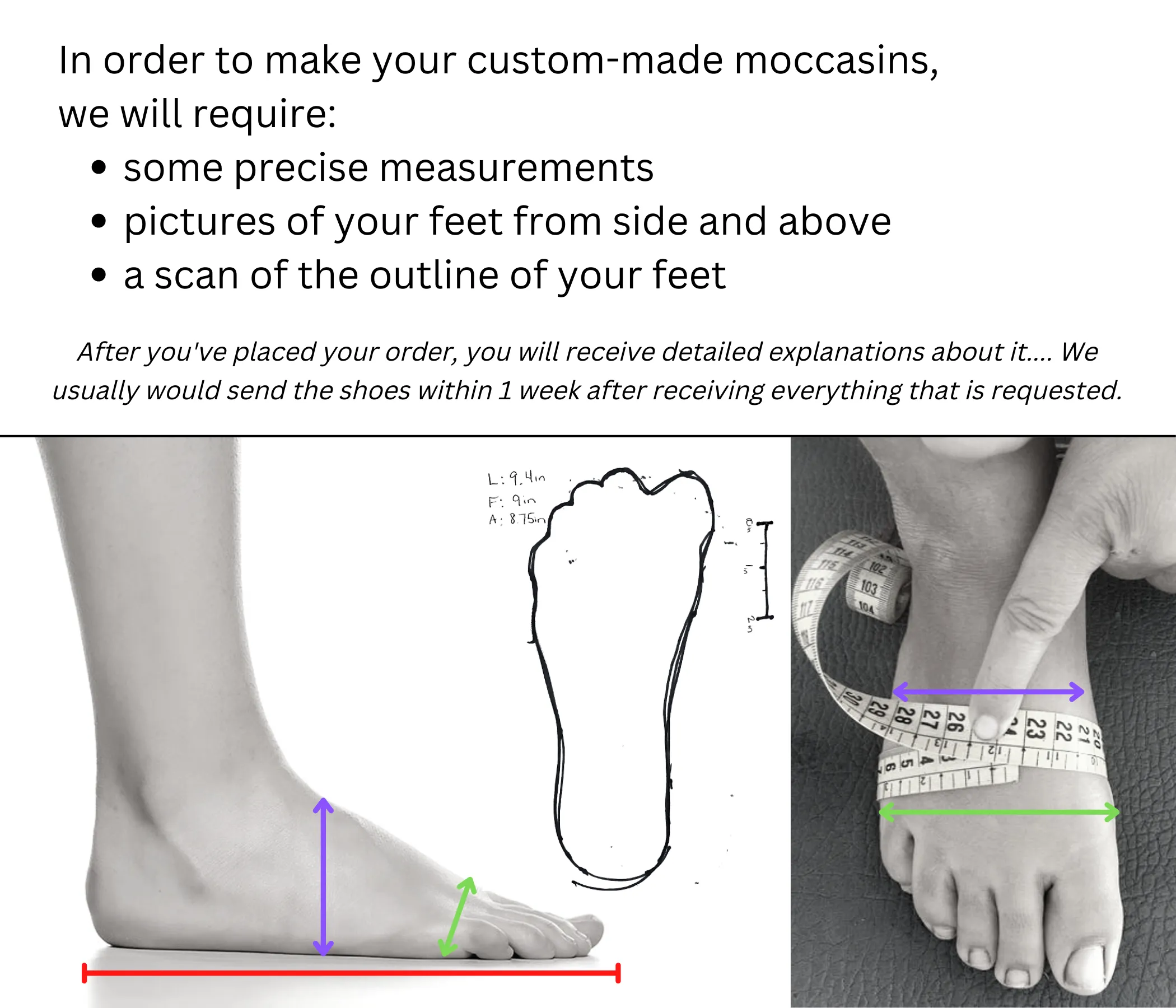 "Sun" Sandals / Custom-Made Barefoot-Sandals