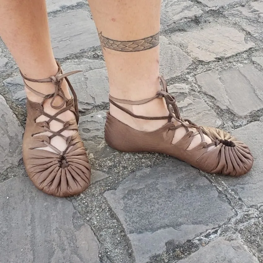 "Sun" Sandals / Custom-Made Barefoot-Sandals