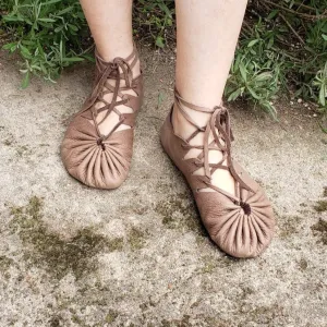 "Sun" Sandals / Custom-Made Barefoot-Sandals