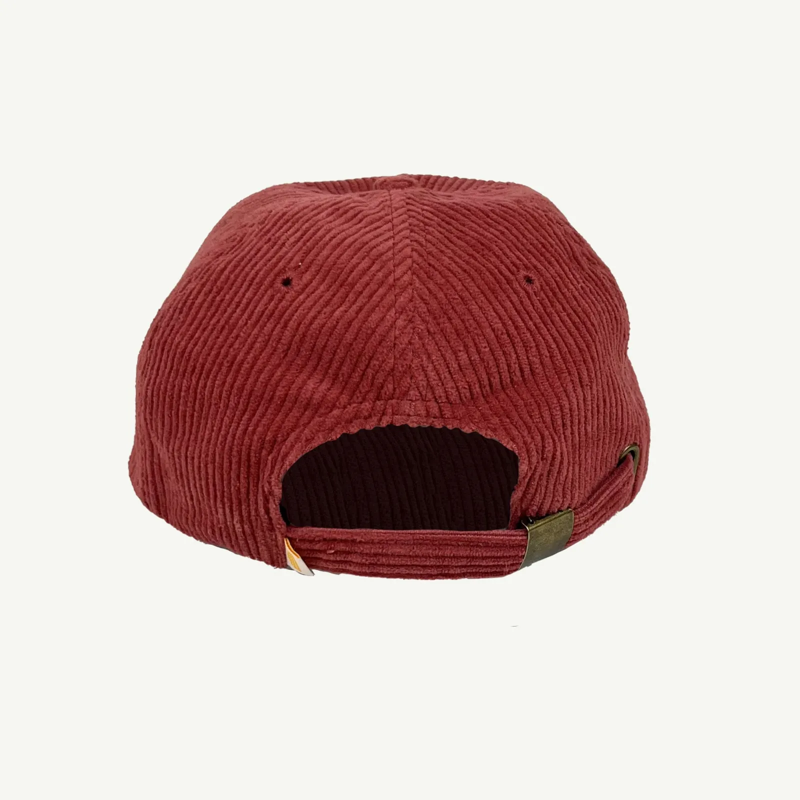 Rad Mama and Rad Kid Cord Cap Bundle - Eco Red