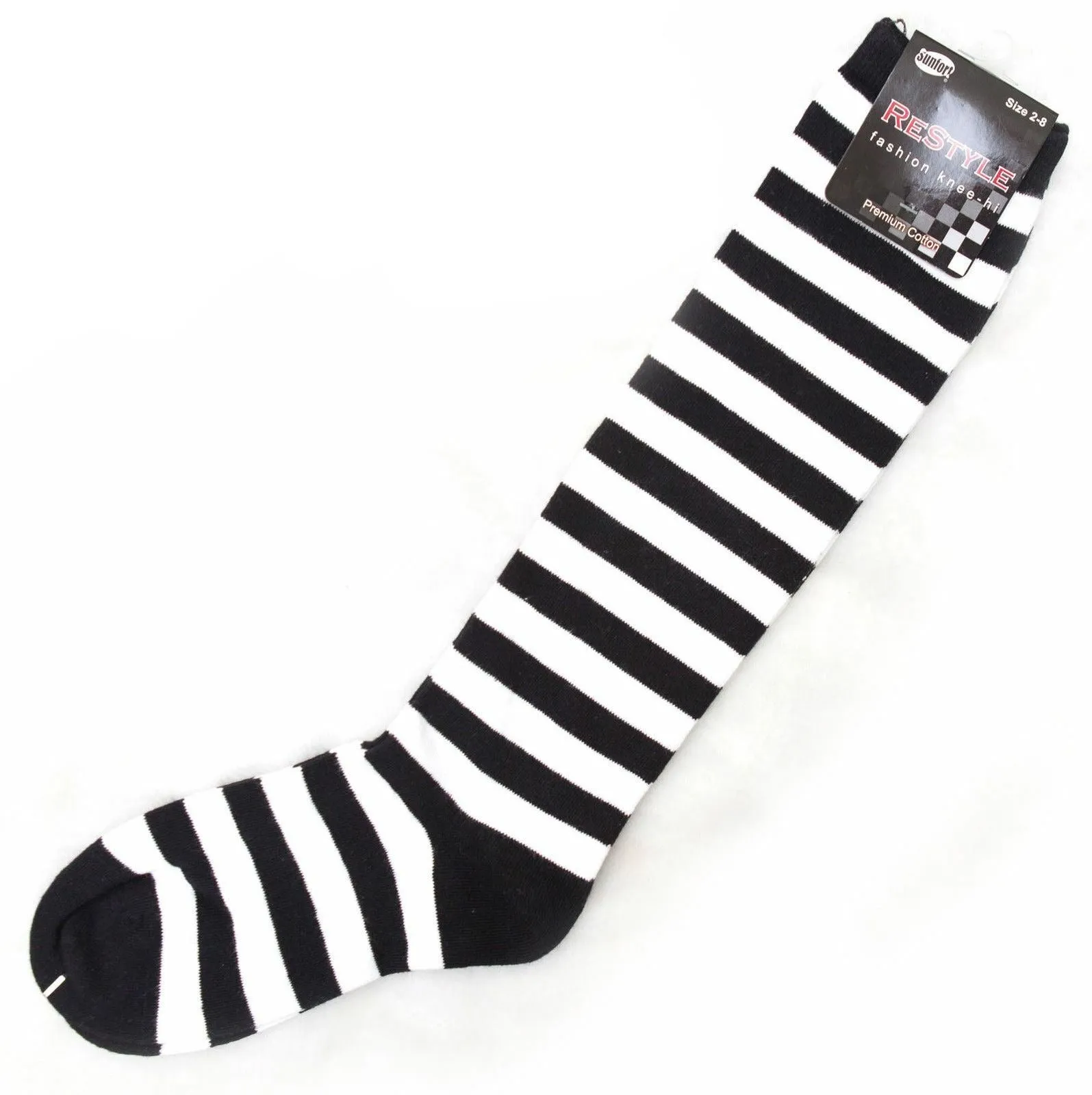 Rainbow Striped Knee High Socks for Kids and Women