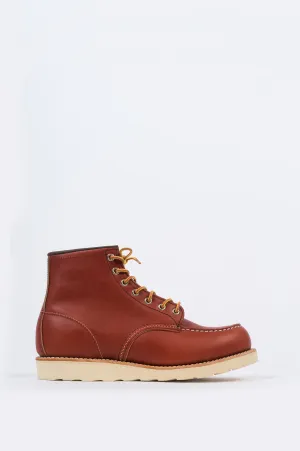 RED WING 6" CLASSIC MOC ORO RUSSET