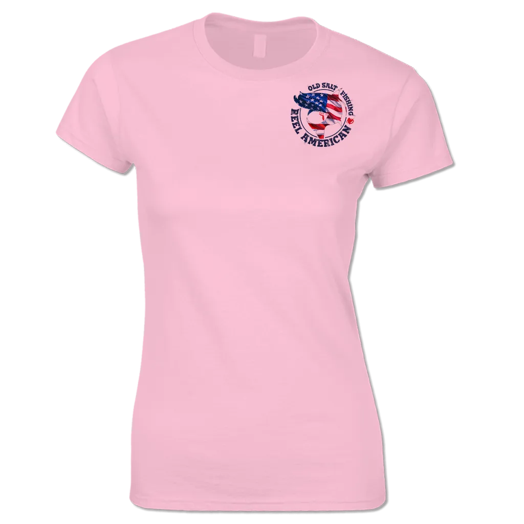 Reel Inshore American - Ladies Short Sleeve Performance Shirt