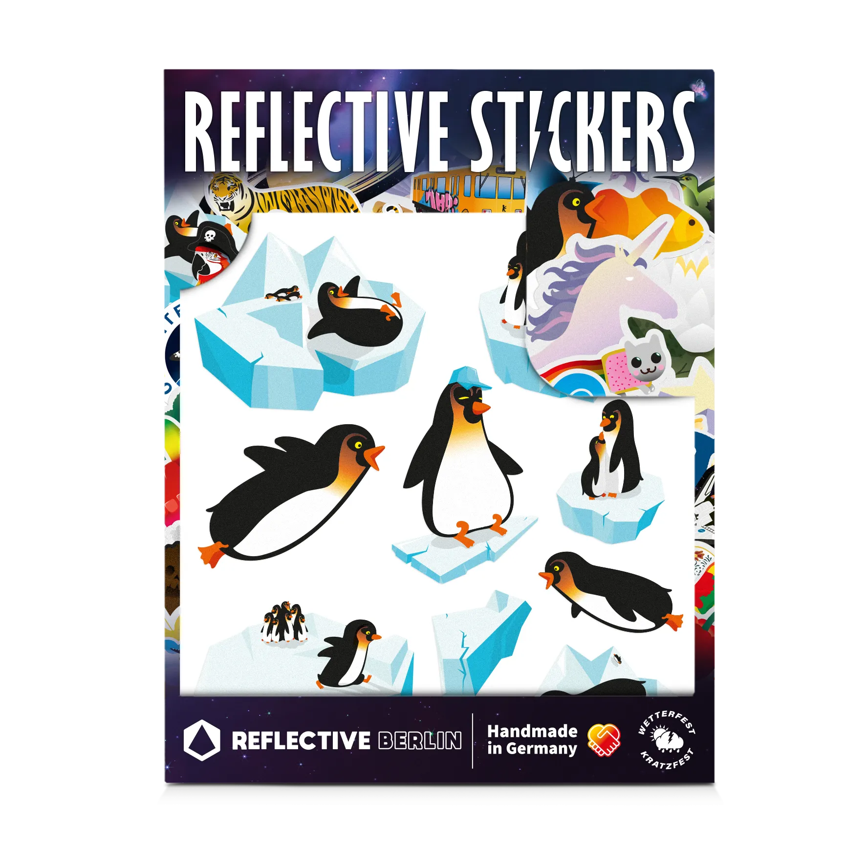 Reflexsticker KID Set: Penguins