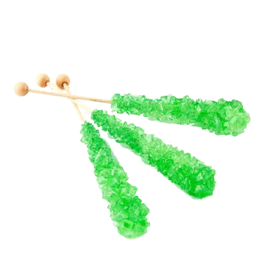 Rock Candy on a Stick - Green Apple