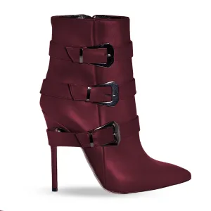 SAMIRA PELLE BURGUNDY