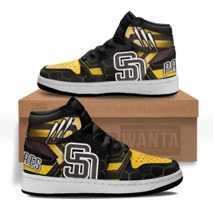 San Diego Padres Kid J1s Sneakers Custom