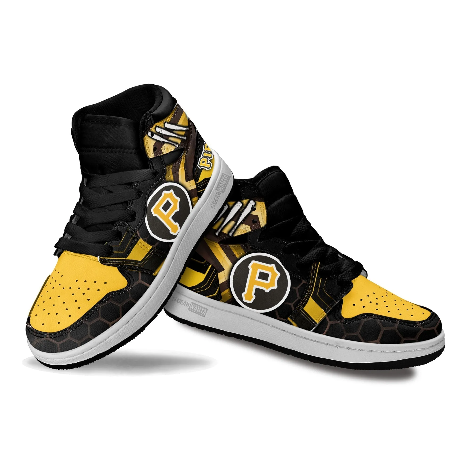San Pittsburgh Pirates Kid J1s Sneakers Custom