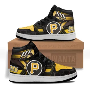 San Pittsburgh Pirates Kid J1s Sneakers Custom