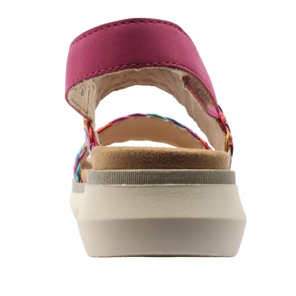 Sangria Multi Metallic Sandals