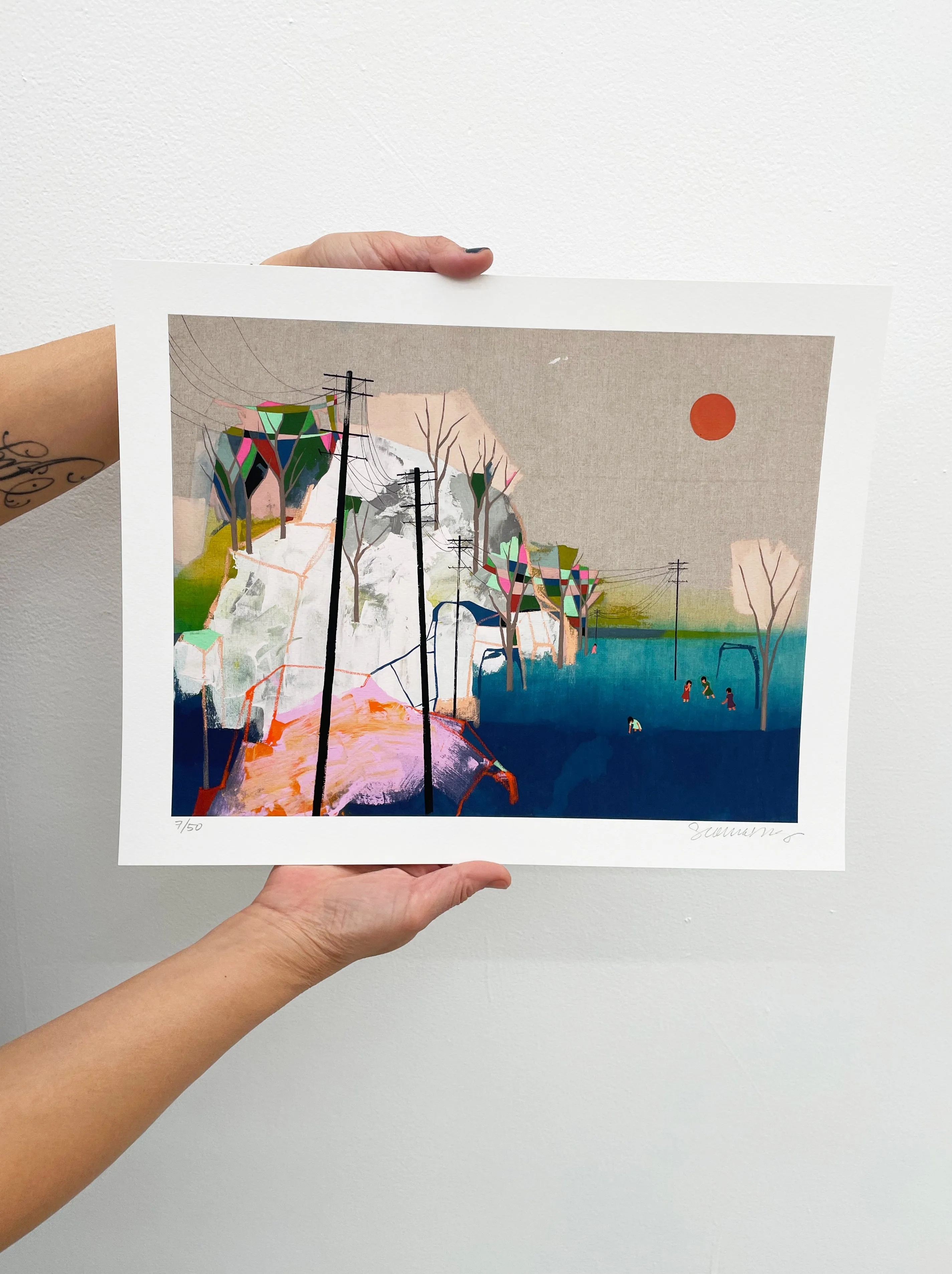 Seonna Hong - "Kid World" print
