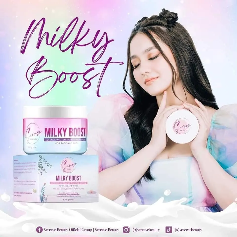 Sereese Beauty Milky Boost Intense Whitening Whipped Scrub (EXP OCT 2024)