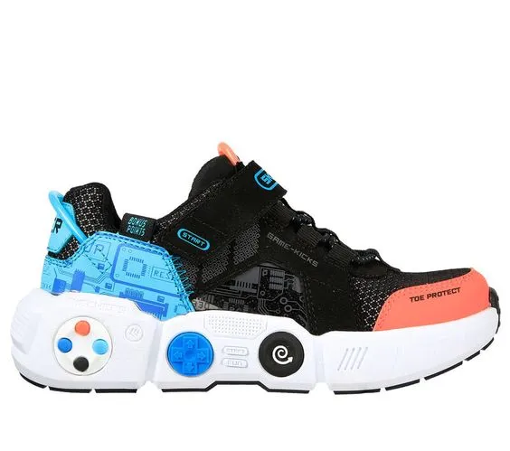 SKECHERS- KIDS GAME COURT SNEAKER
