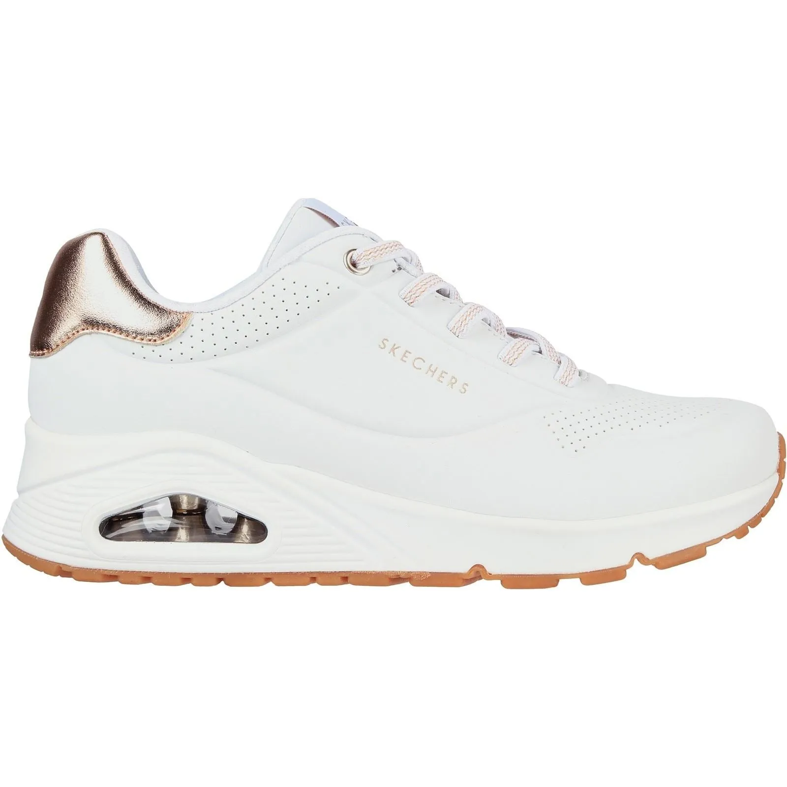 Skechers Women Trainers - Uno - Shimmer Away in 2 Colours, 3-8 - GAR155196
