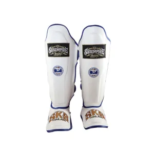 SKS Shin Guards - White/Blue