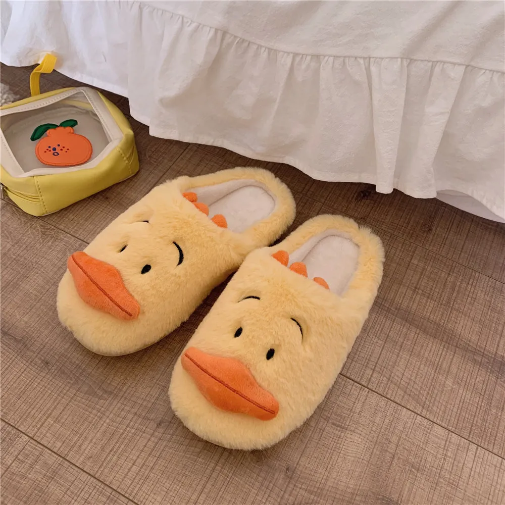 Snuggle Duck Cotton Slippers