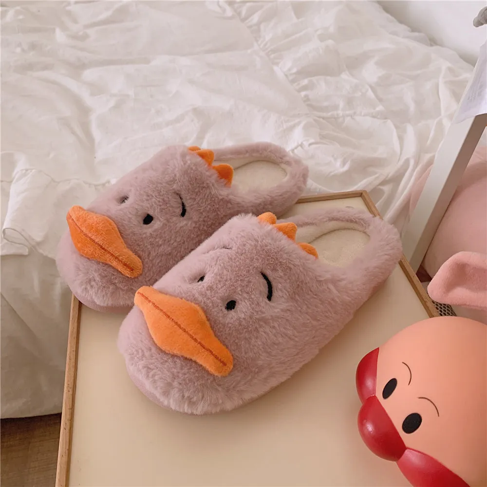 Snuggle Duck Cotton Slippers