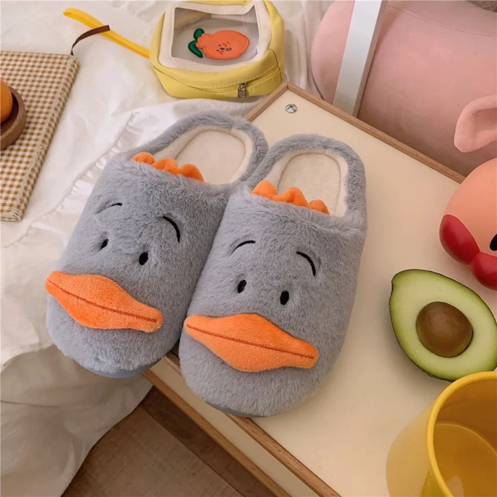 Snuggle Duck Cotton Slippers