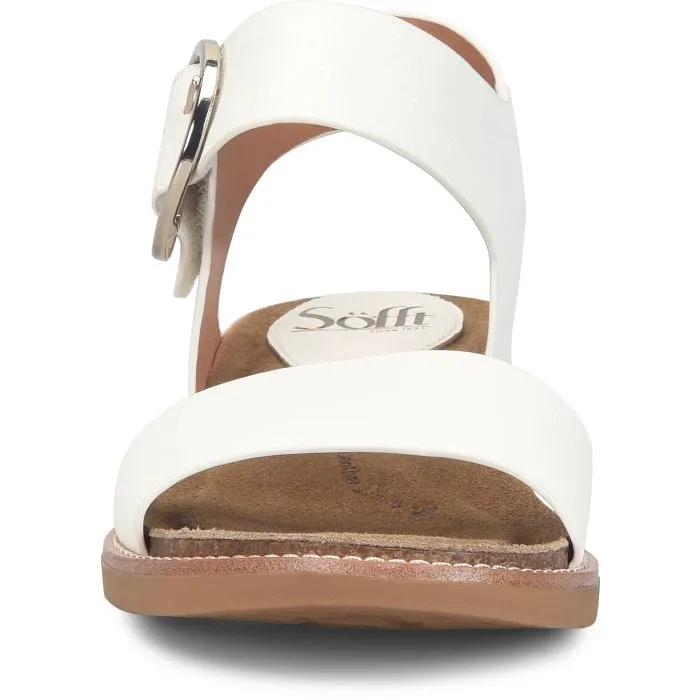 Sofft Women's Bali Cushioned Sandal - True White