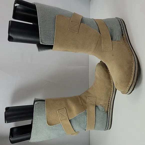 Sorel Chipahko Felt Big Kid Mid Caf Boots