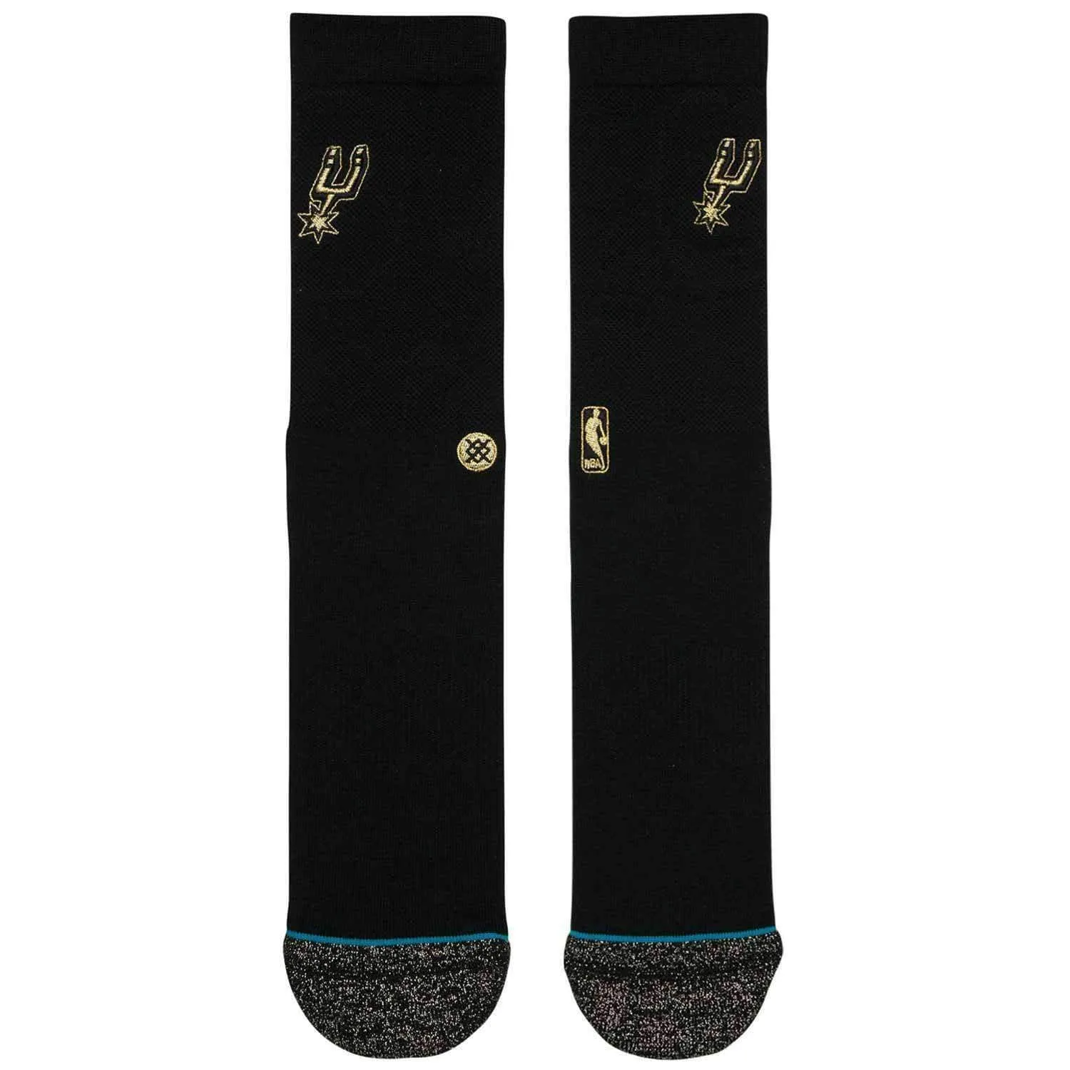 Stance NBA Arena Spurs Trophy Socks - Black/Gold