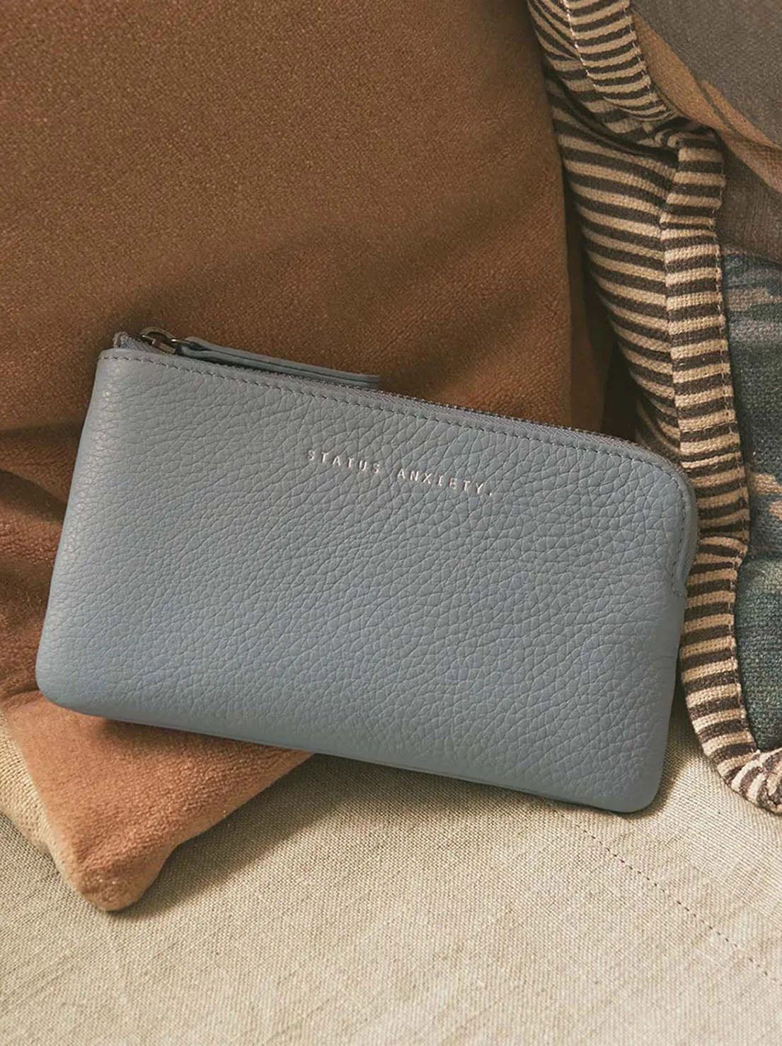 Status Anxiety - Smoke And Mirrors Wallet - Powder Blue