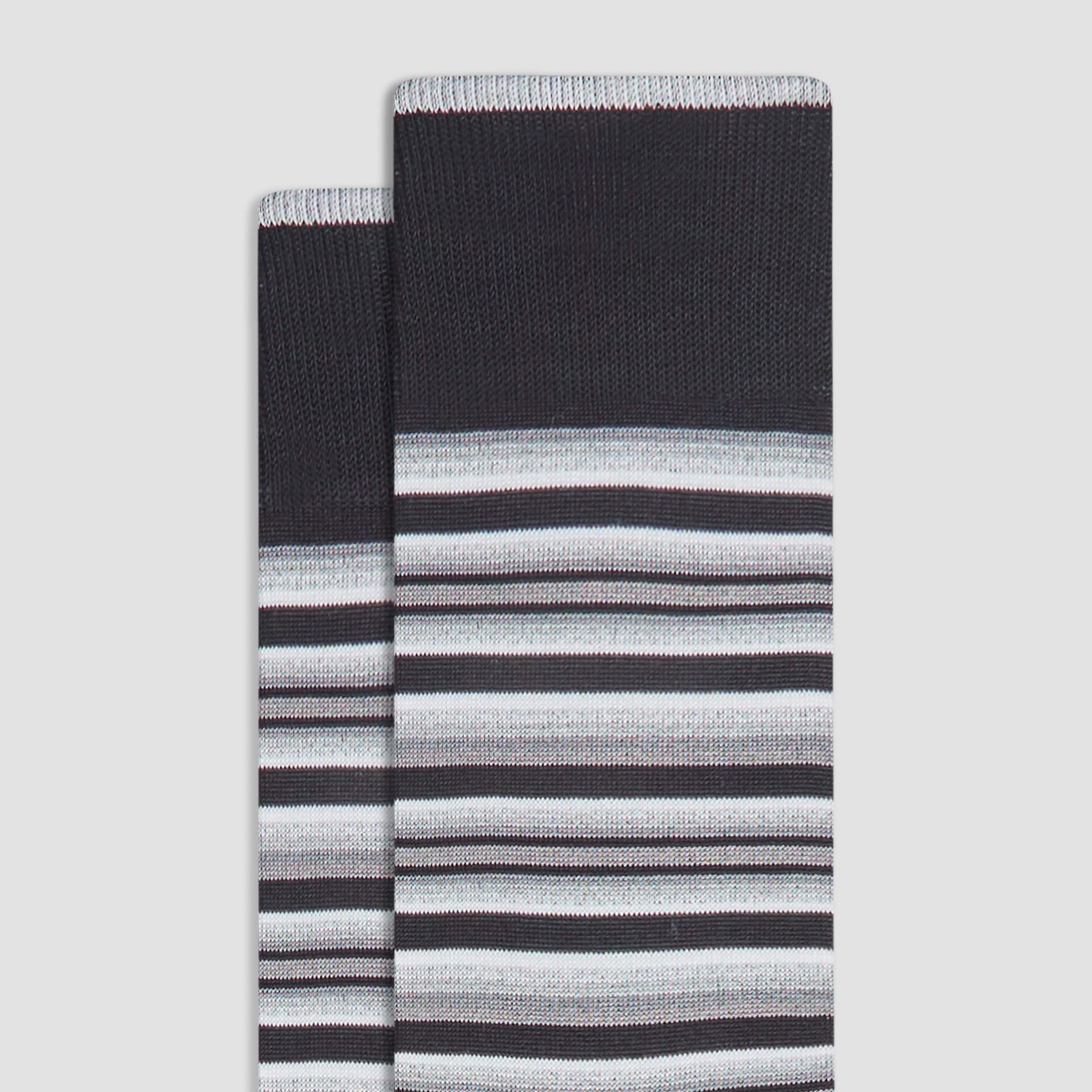 Striped Mid-Calf Socks