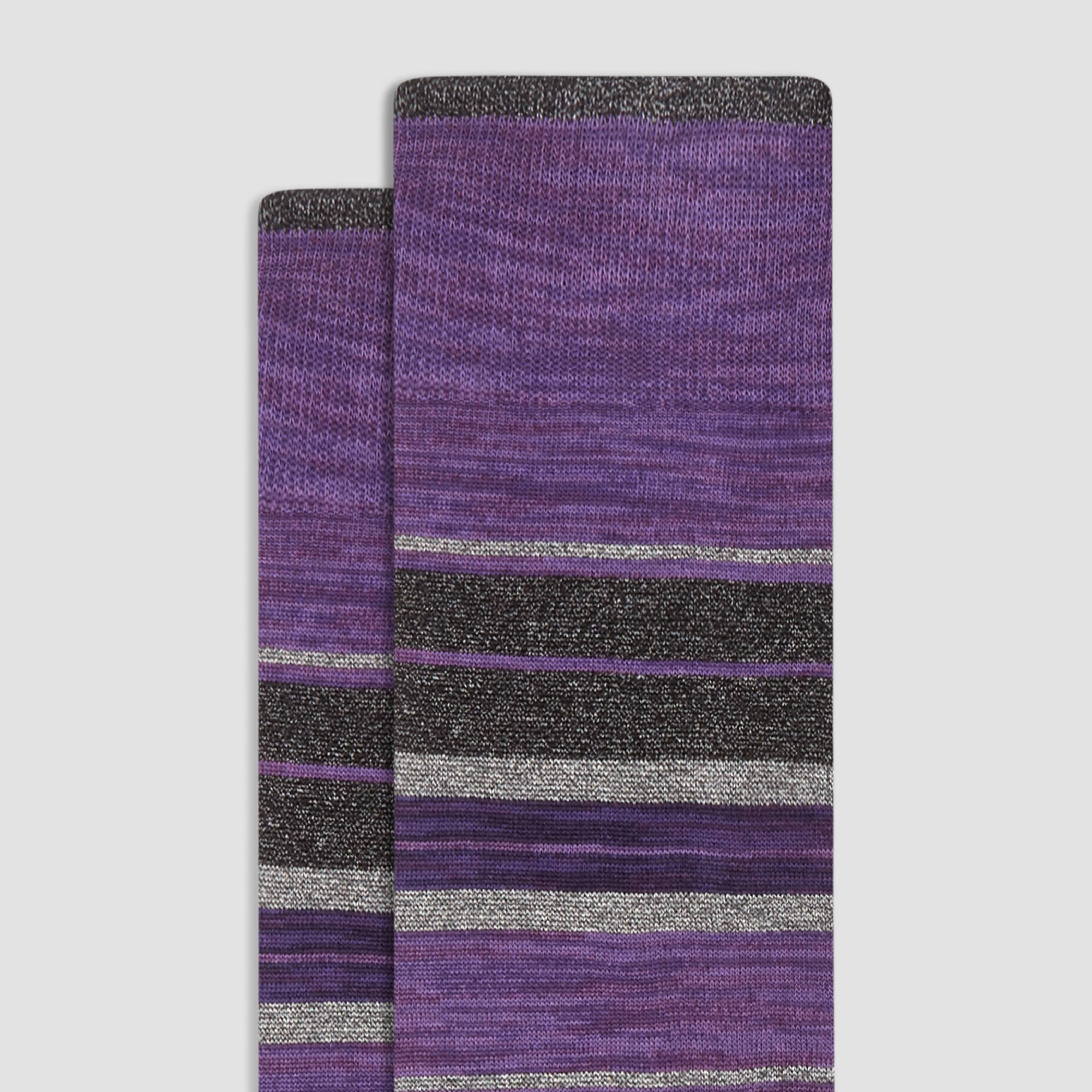 Striped Mid-Calf Socks
