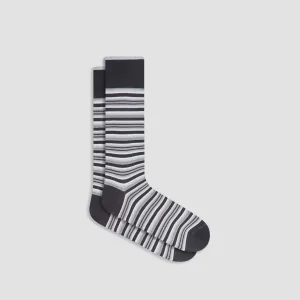 Striped Mid-Calf Socks