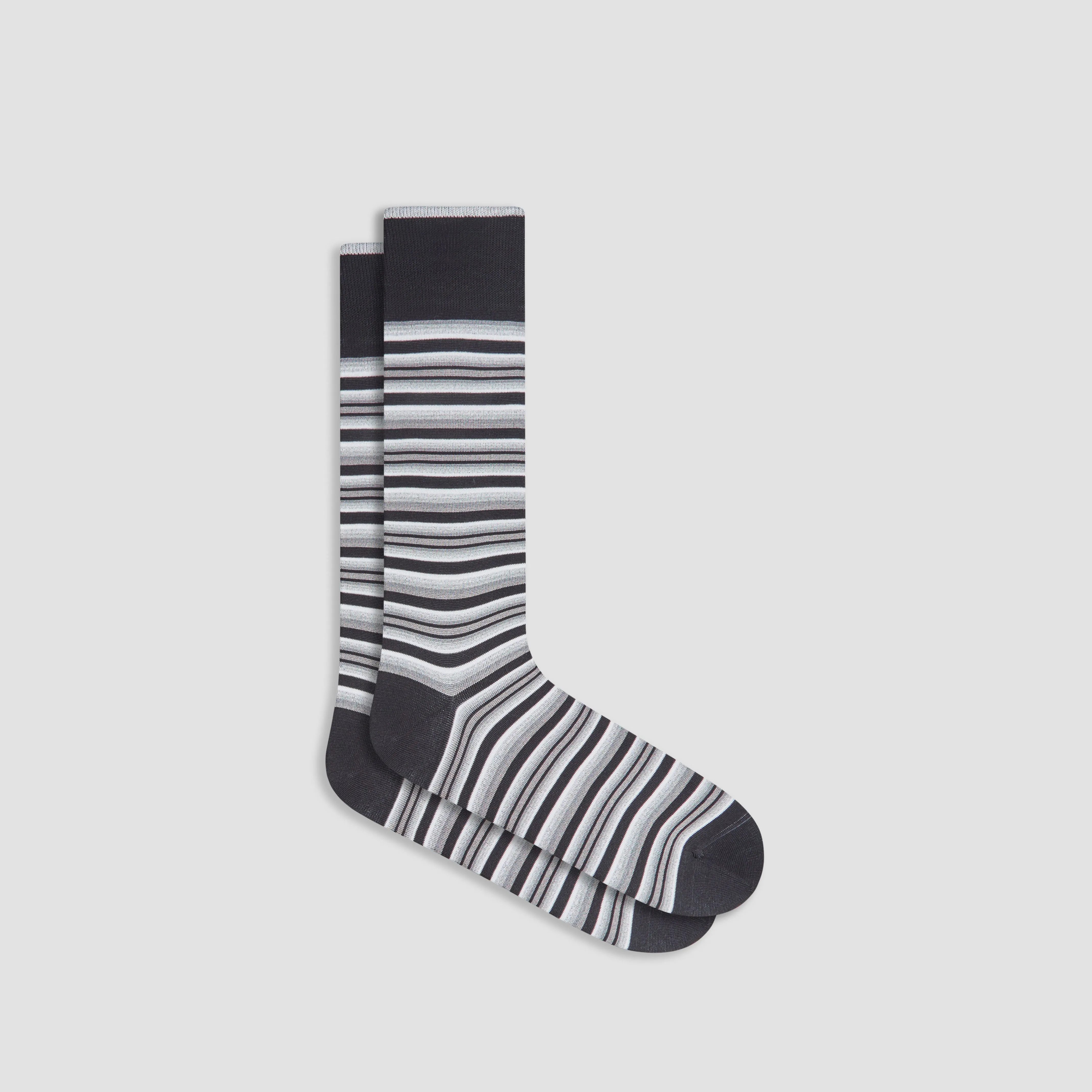 Striped Mid-Calf Socks