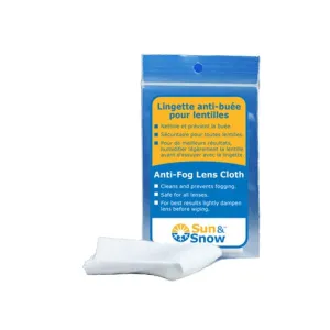 Sun and Snow Anti Fog Lens Cloth
