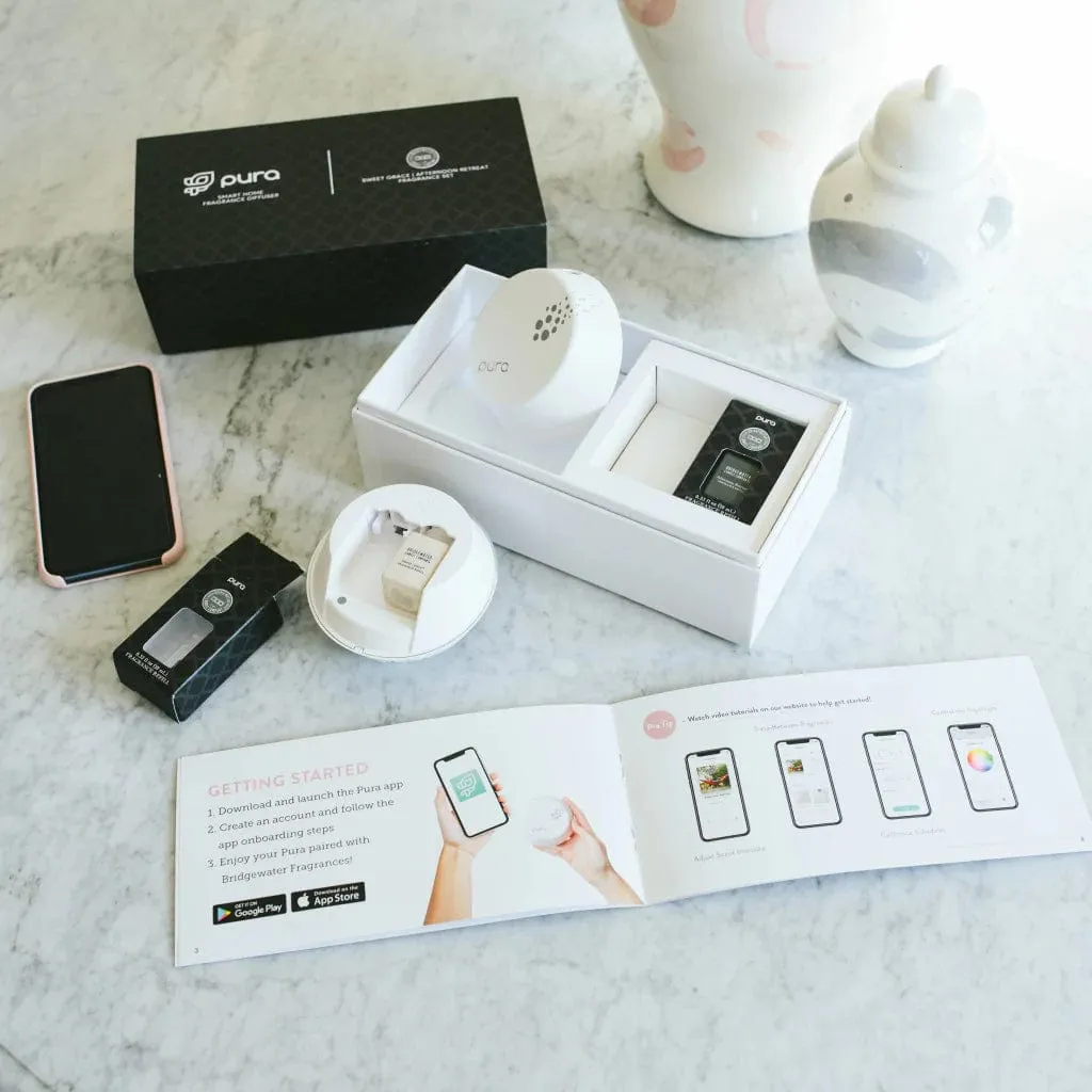 Sweet Grace Pura Smart Home Fragrance Diffuser Kit