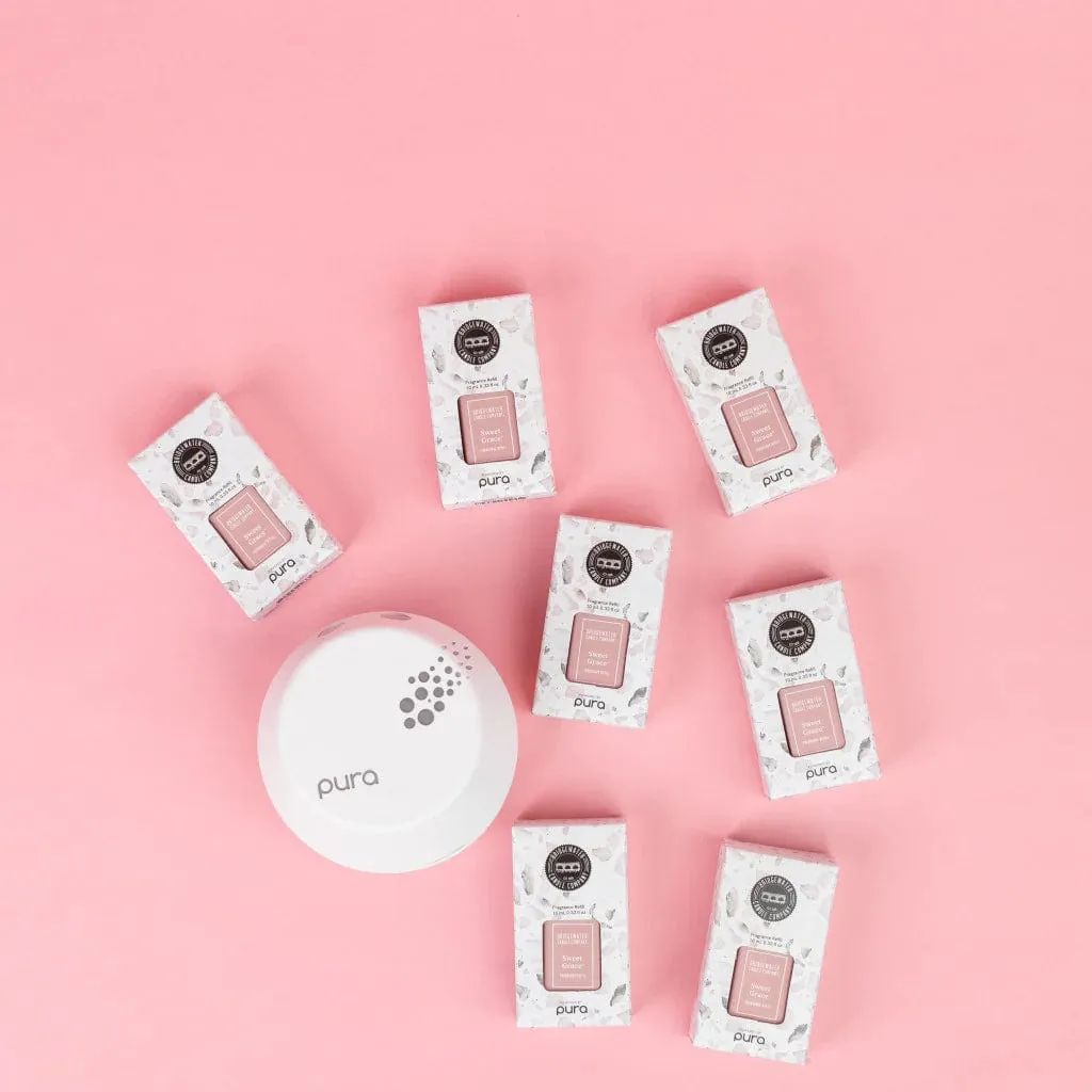 Sweet Grace Pura Smart Home Fragrance Diffuser Kit