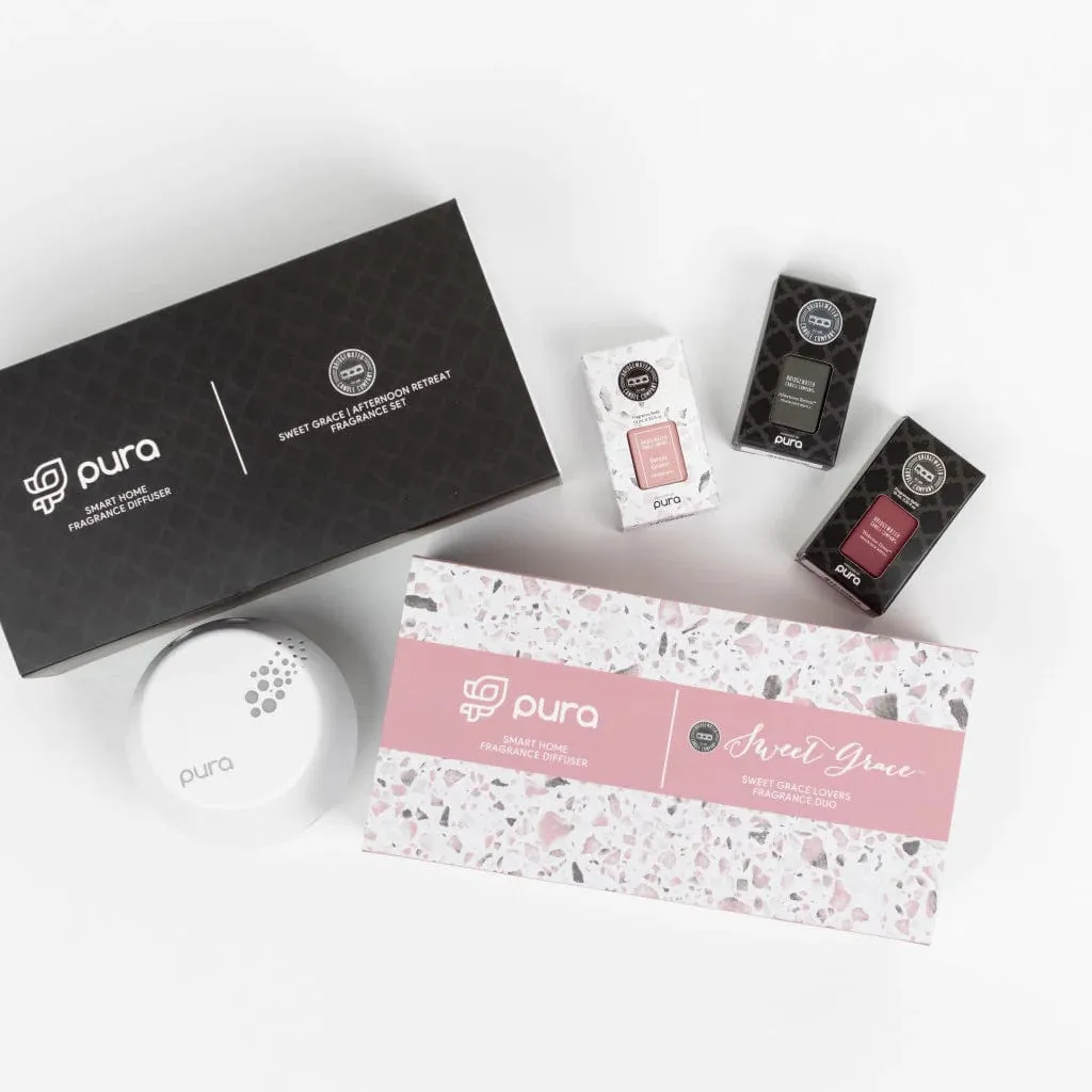 Sweet Grace Pura Smart Home Fragrance Diffuser Kit