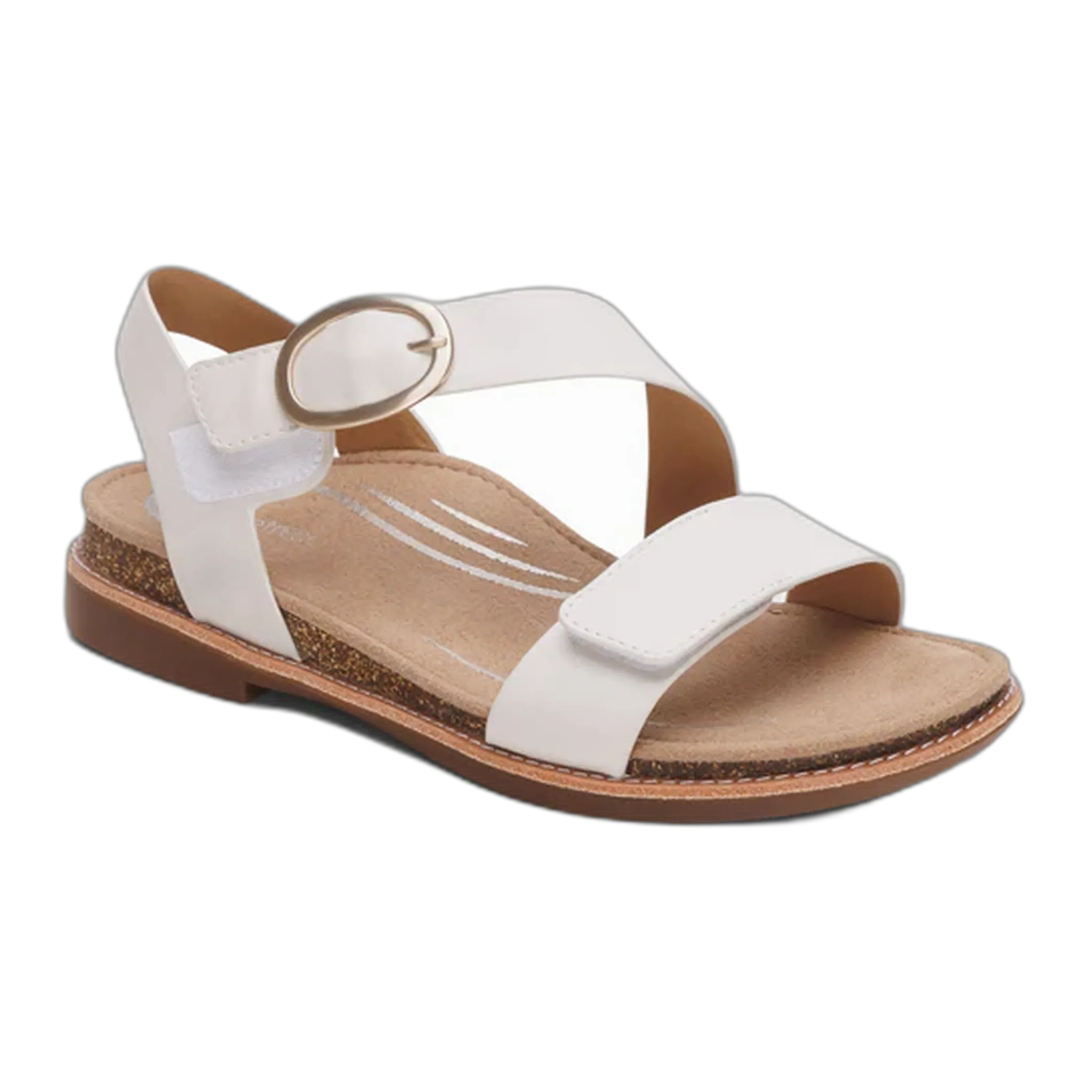 Tamara Asymmetrical Quarter Strap Sandal