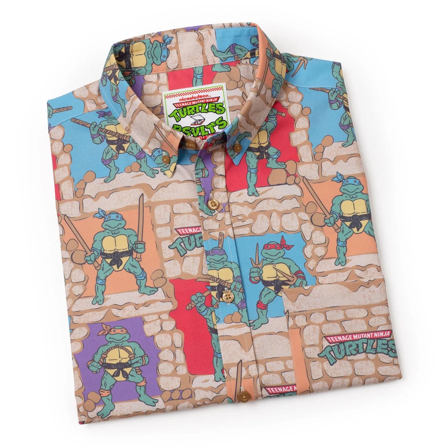 Teenage Mutant Ninja Turtles "Cowabunga Covers" – KUNUFLEX Short Sleeve Shirt