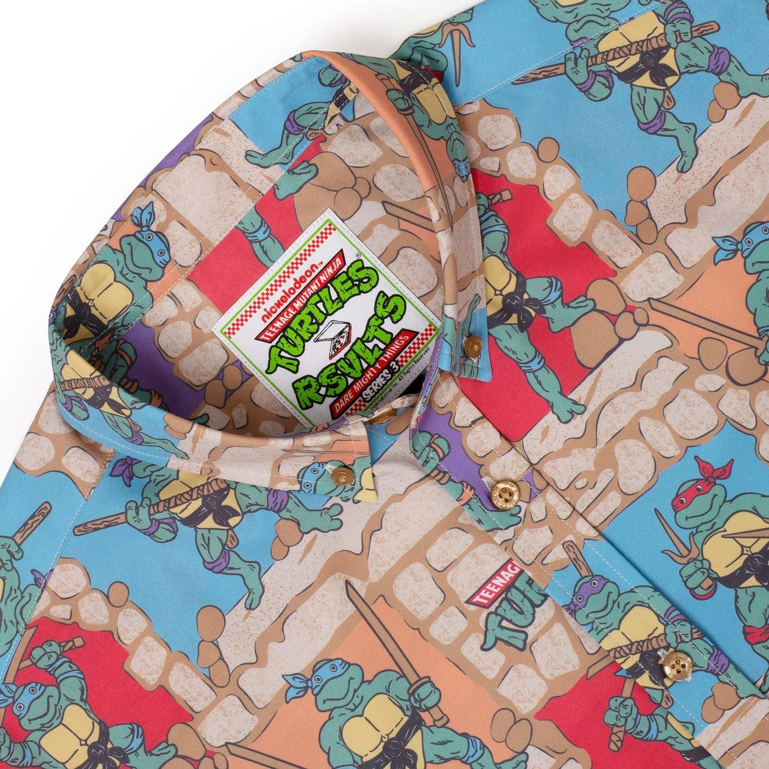 Teenage Mutant Ninja Turtles "Cowabunga Covers" – KUNUFLEX Short Sleeve Shirt