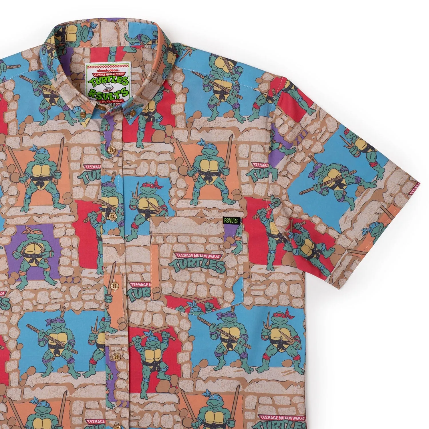 Teenage Mutant Ninja Turtles "Cowabunga Covers" – KUNUFLEX Short Sleeve Shirt