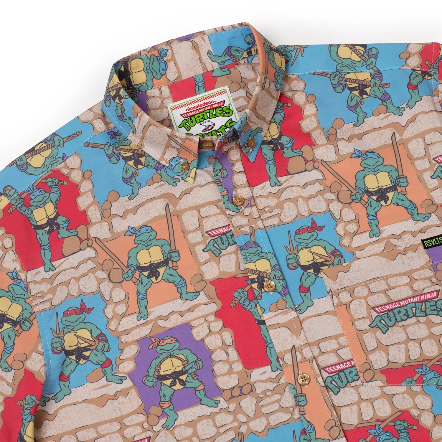 Teenage Mutant Ninja Turtles "Cowabunga Covers" – KUNUFLEX Short Sleeve Shirt
