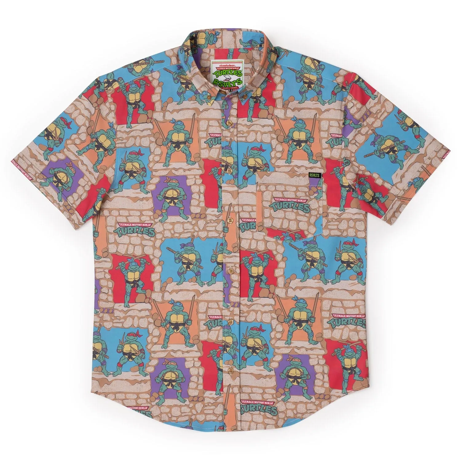 Teenage Mutant Ninja Turtles "Cowabunga Covers" – KUNUFLEX Short Sleeve Shirt