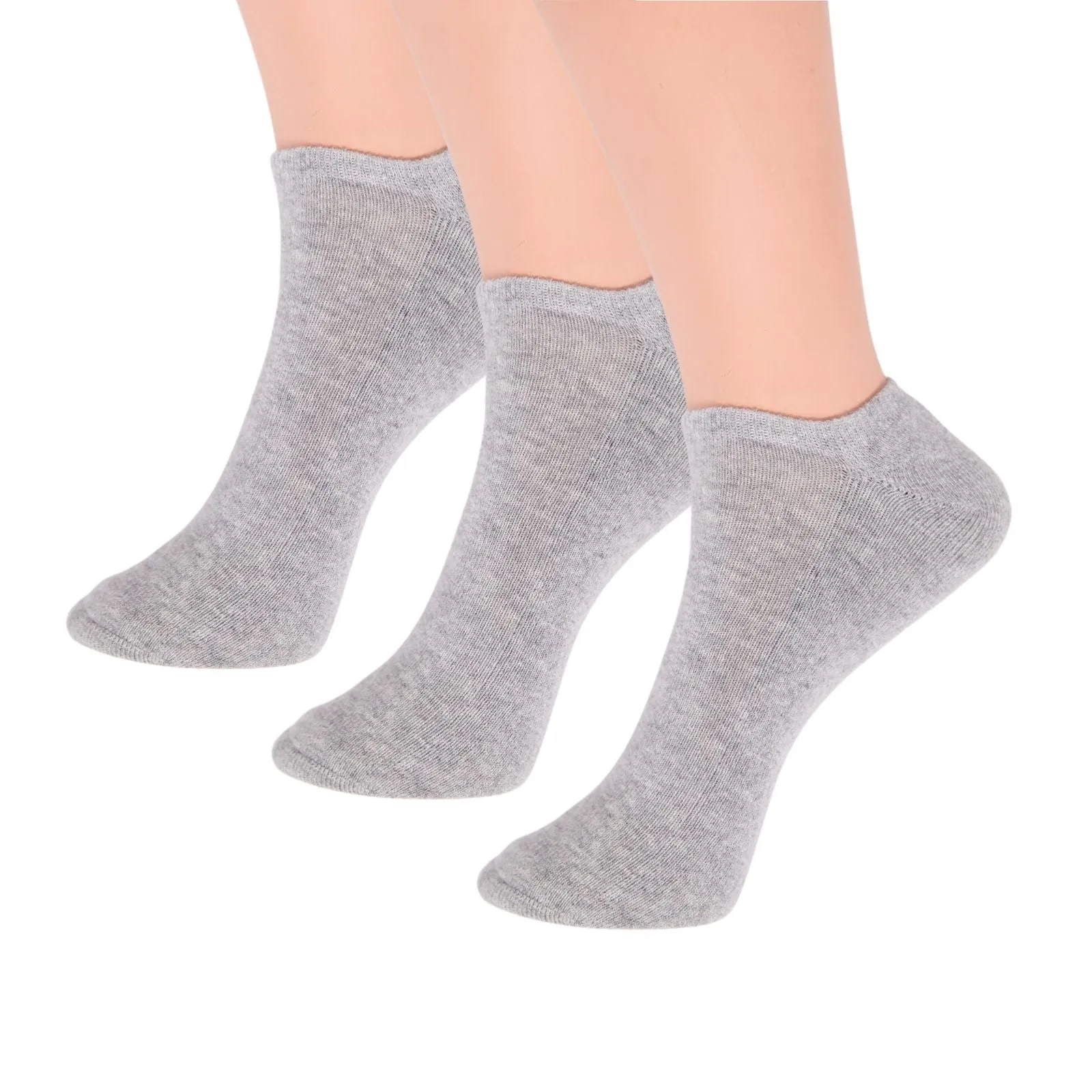 Terry Cushioning 3 Pairs Low Cut Socks