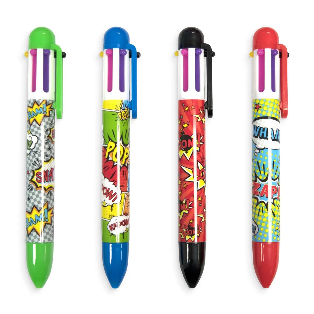 The 6 Click Pens - Comic Attack