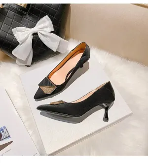 Toe Sequins Fine Heeled High Heels Elegant Sexy Ladies Sandals Wedding Shoes Banquet Shoes Women's Shoes