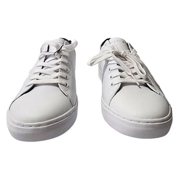 Tommy Hilfiger Men's Sneaker White Size 10 Memory Foam Insole Lace up
