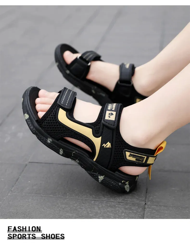Trendy Kids Camouflage Beach Strap Sandals