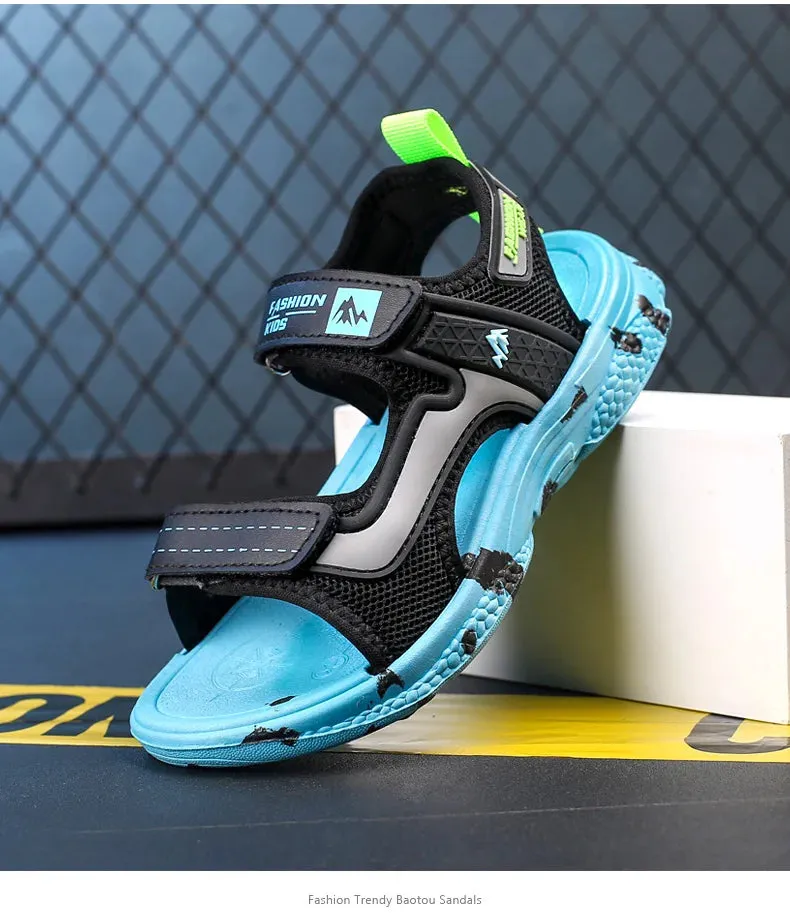 Trendy Kids Camouflage Beach Strap Sandals