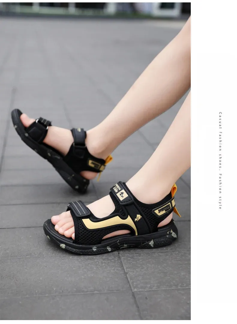 Trendy Kids Camouflage Beach Strap Sandals