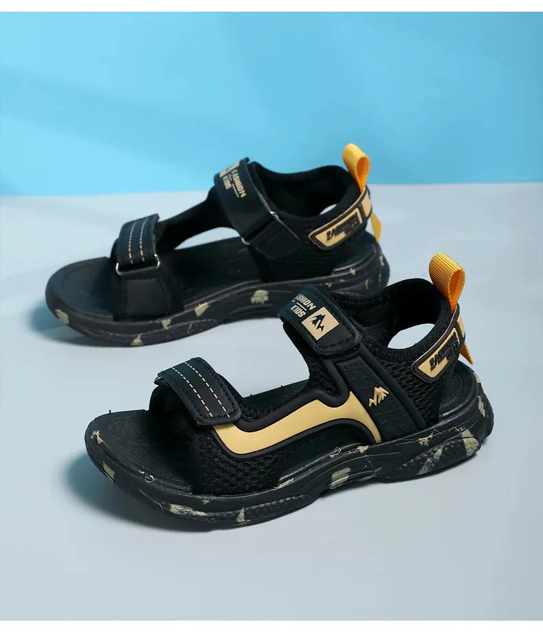 Trendy Kids Camouflage Beach Strap Sandals