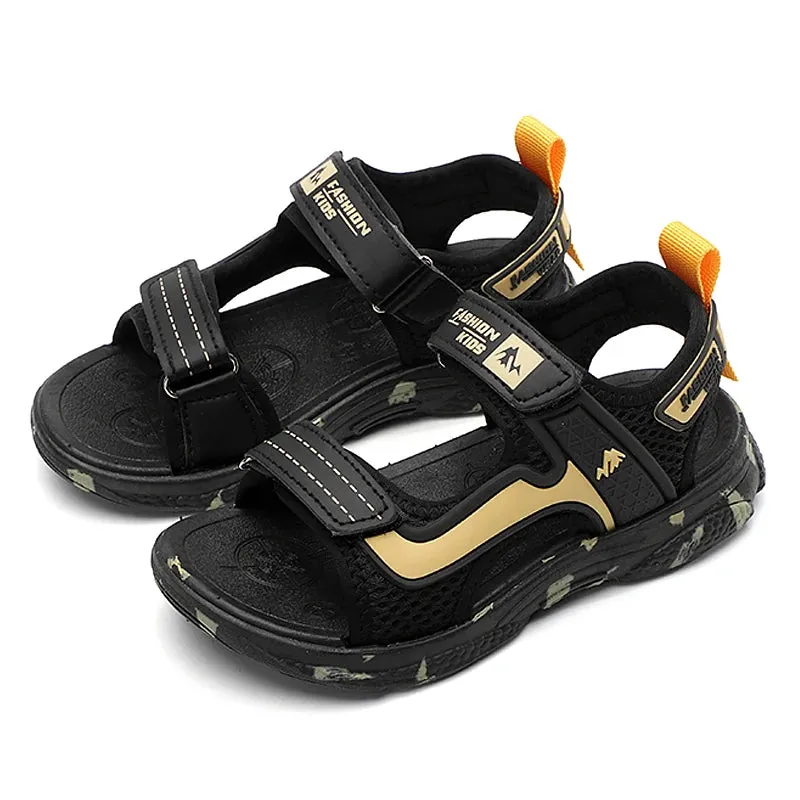 Trendy Kids Camouflage Beach Strap Sandals